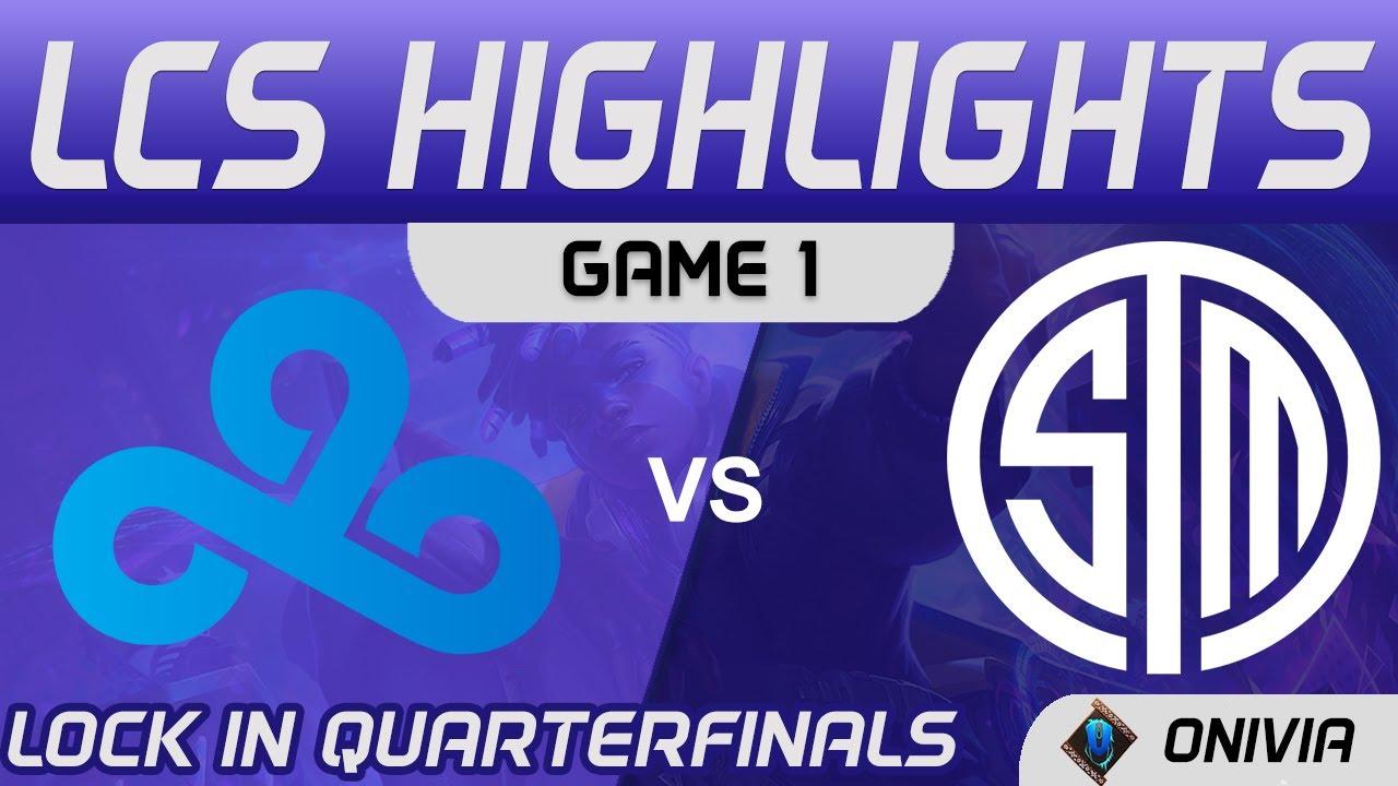 C9 vs TSM Highlights Game 1 LCS Lock In Quarterfinals 2021 Cloud9 vs Team SoloMid by Onivia thumbnail