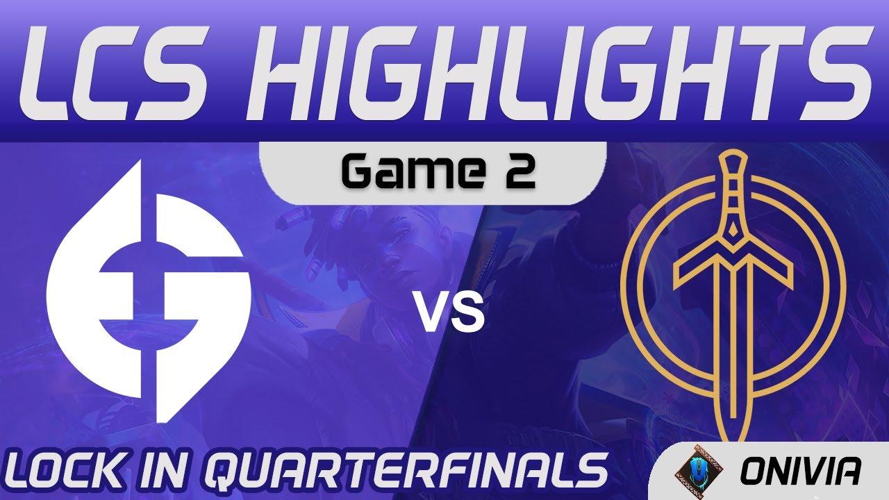 EG vs GG Highlights Game 2 LCS Lock In Quarterfinals 2021 Evil Geniuses vs Golden Guardians by Onivi thumbnail