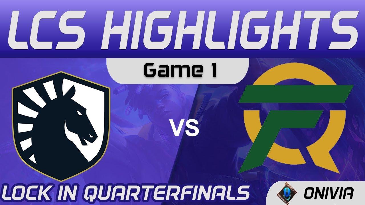 TL vs FLY Highlights Game 1 LCS Lock In Quarterfinals 2021 Team Liquid vs FlyQuest by Onivia thumbnail