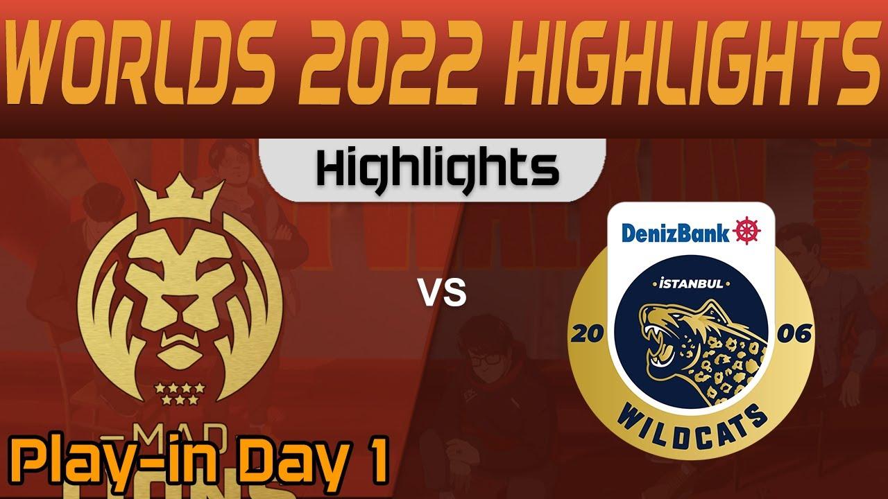 MAD vs IW Highlights Worlds 2022 Play In MAD Lions vs İstanbul Wildcats by Onivia thumbnail