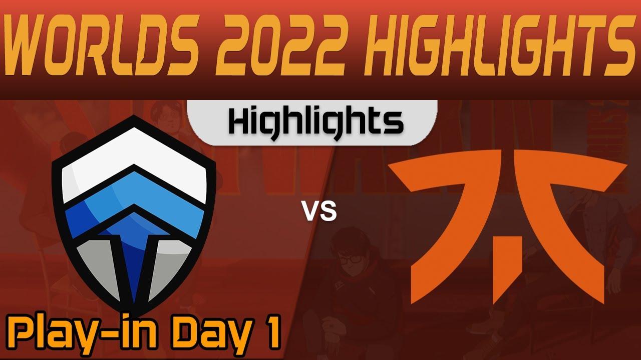 CHF vs FNC Highlights Worlds 2022 Play In Chiefs Esports Club vs Fnatic by Onivia thumbnail