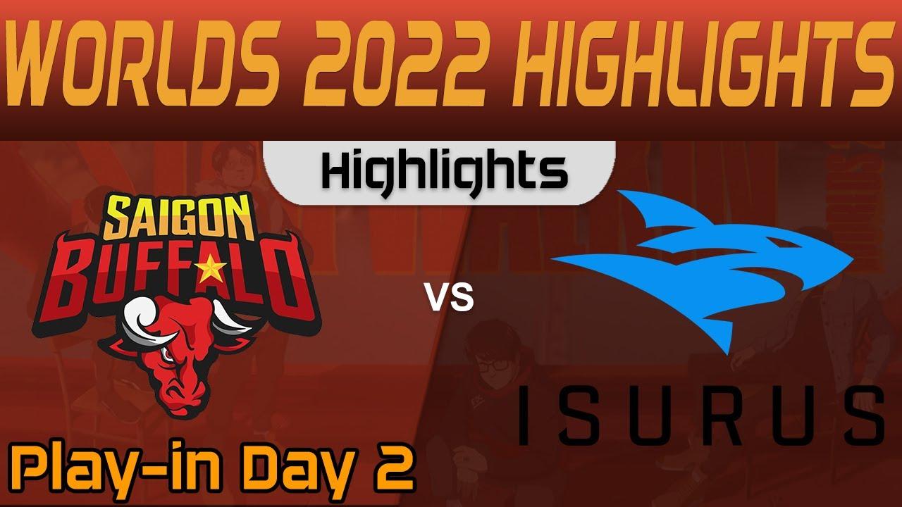 SGB vs ISG Highlights Worlds 2022 Play In Saigon Buffalo vs Isurus by Onivia thumbnail