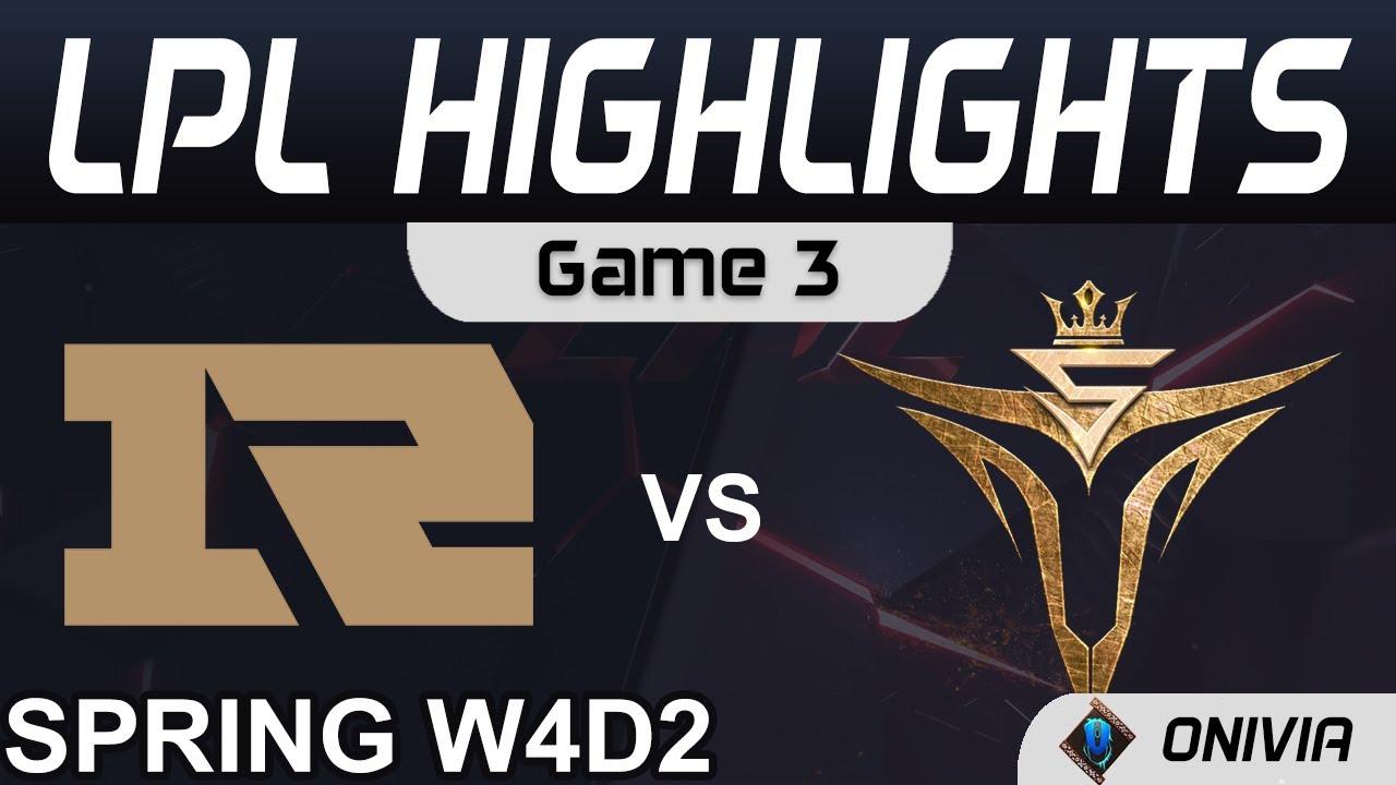 RNG vs V5 Highlights Game 3 LPL Spring Season 2021 W4D2 Royal Never Give Up vs Victory Five by Onivi thumbnail