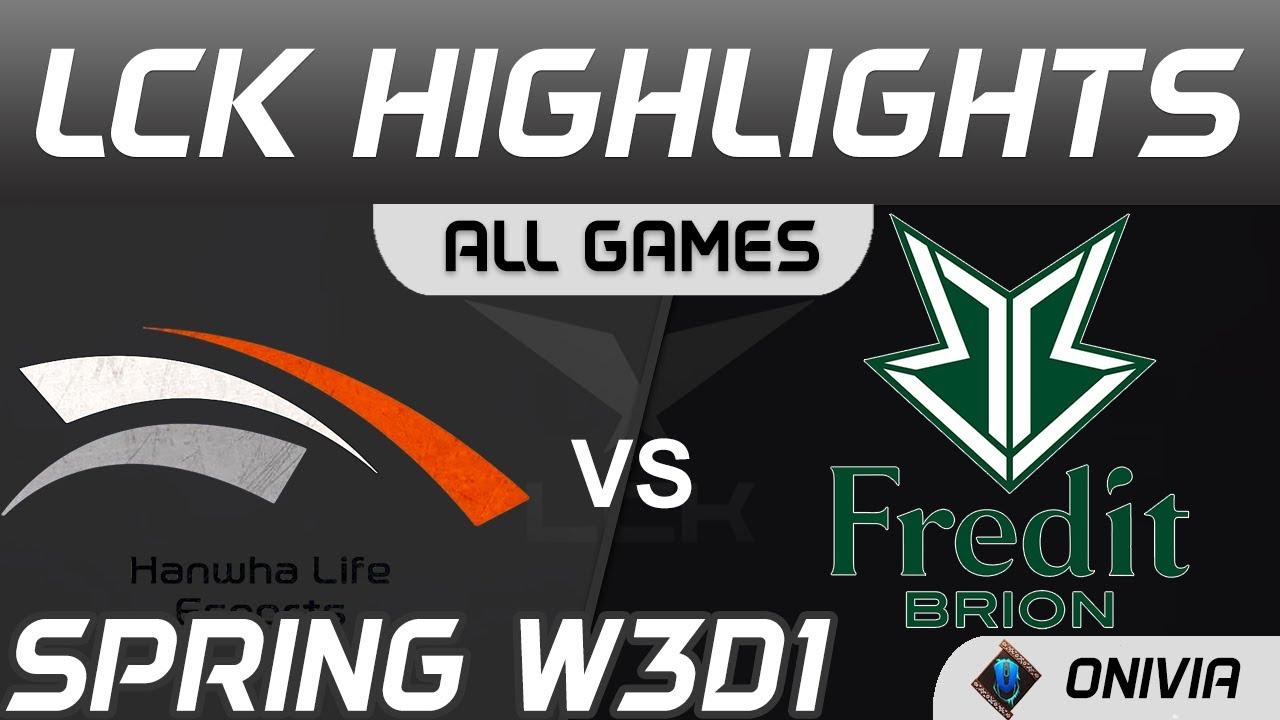 HLE vs BRO Highlights ALL GAMES Spring Season 2021 W3D1 Hanwha Life Esports vs Fredit BRION by Onivi thumbnail