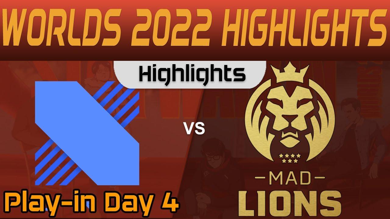 DRX vs MAD Highlights Worlds 2022 Play In DragonX vs MAD Lions by Onivia thumbnail