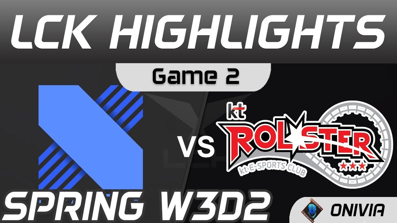 DRX vs KT Highlights Game 2 Spring Season 2021 W3D2 DragonX vs KT Rolster by Onivia thumbnail