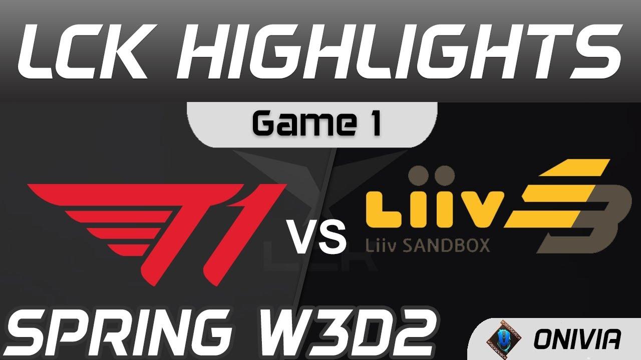 T1 vs LSB Highlights Game 1 Spring Season 2021 W3D2 T1 vs Liiv SANDBOX by Onivia thumbnail