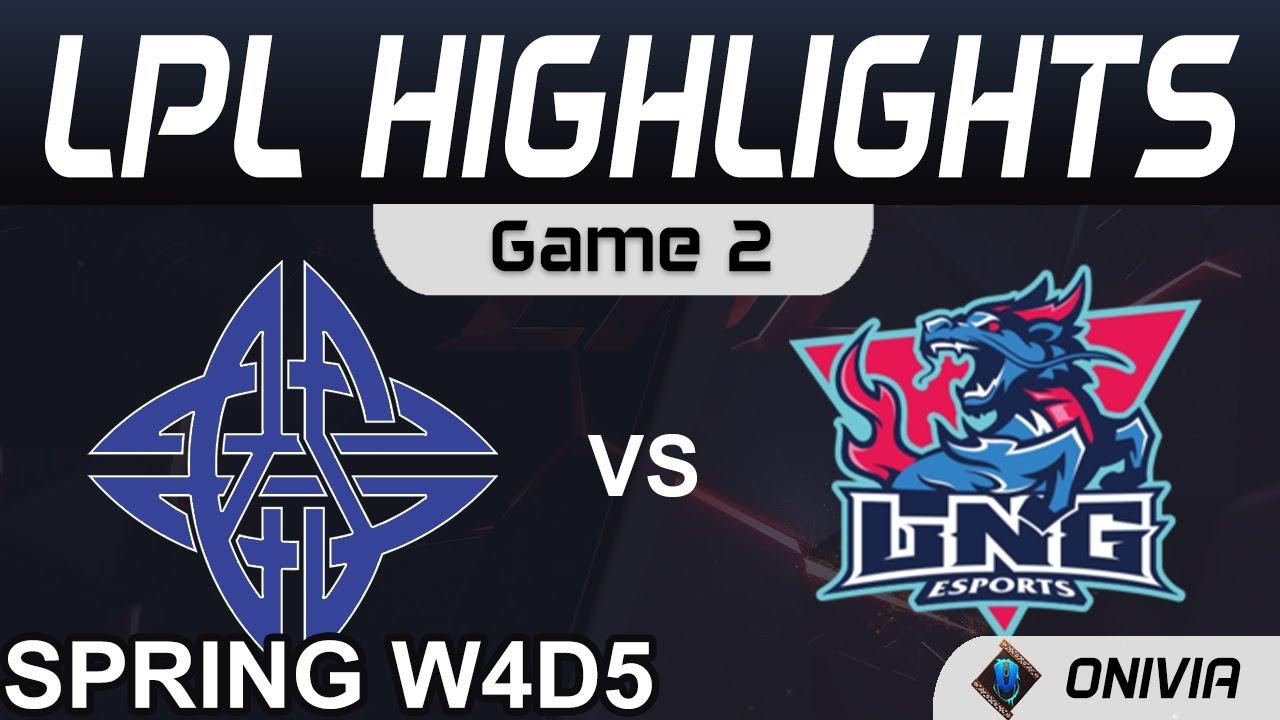 ES vs LNG Highlights Game 2 LPL Spring Season 2021 W4D4 eStar Gaming vs LNG Esports by Onivia thumbnail