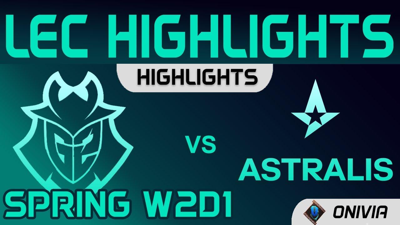 G2 vs AST Highlights LEC Spring Season 2021 G2 Esports vs Astralis by Onivia thumbnail