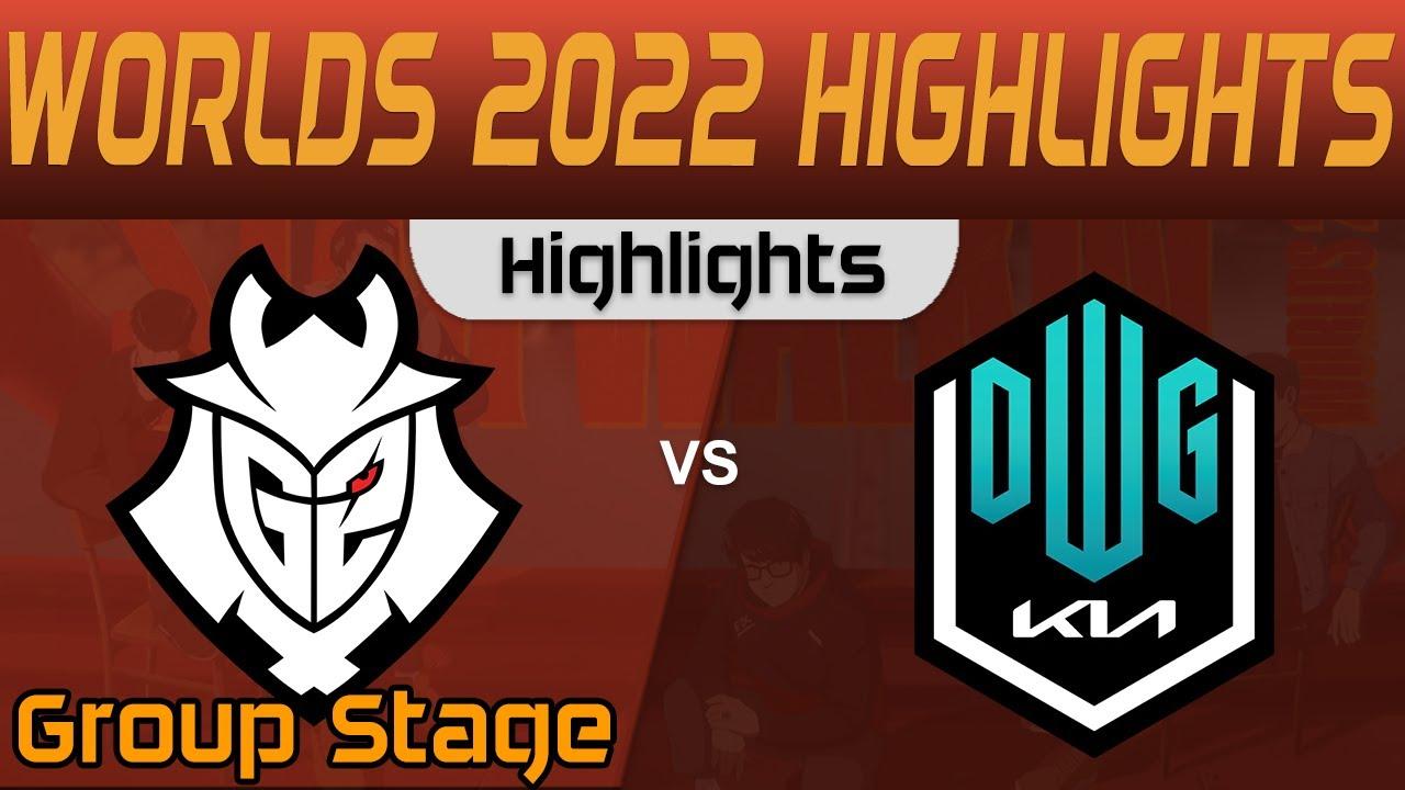 G2 vs DK Highlights Group Stage Worlds 2022 G2 Esports vs DWG KIA by Onivia thumbnail