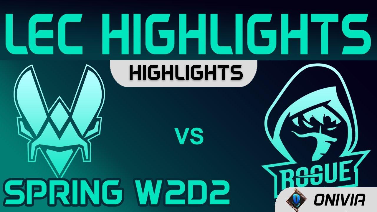 VIT vs RGE Highlights LEC Spring Season 2021 W2D2 Team Vitality vs Rogue by Onivia thumbnail