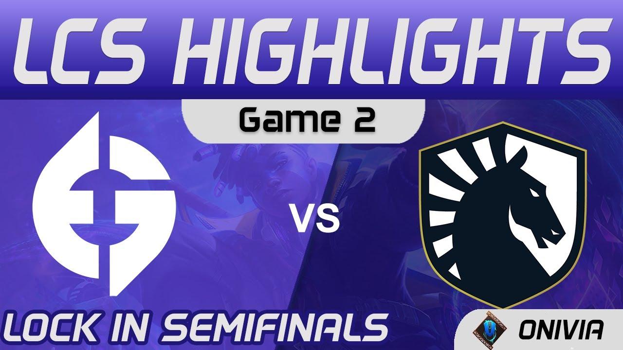 EG vs TL Highlights Game 2 LCS Lock In Semifinals 2021 Evil Geniuses vs Team Liquid by Onivia thumbnail