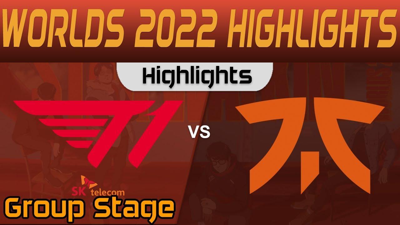 T1 vs FNC Highlights Group Stage Worlds 2022 T1 vs Fnatic by Onivia thumbnail