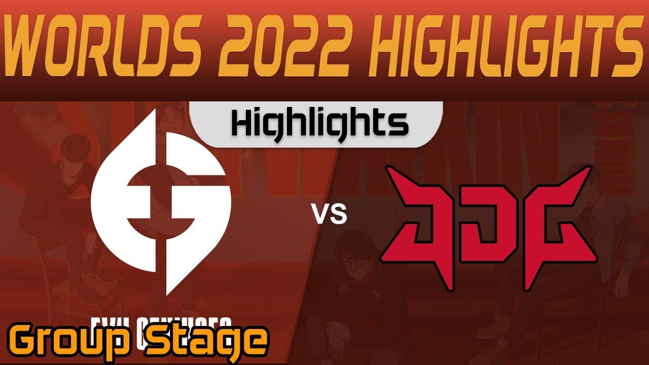 EG vs JDG Highlights Group Stage Worlds 2022Evil Geniuses vs JD Gaming by Onivia thumbnail