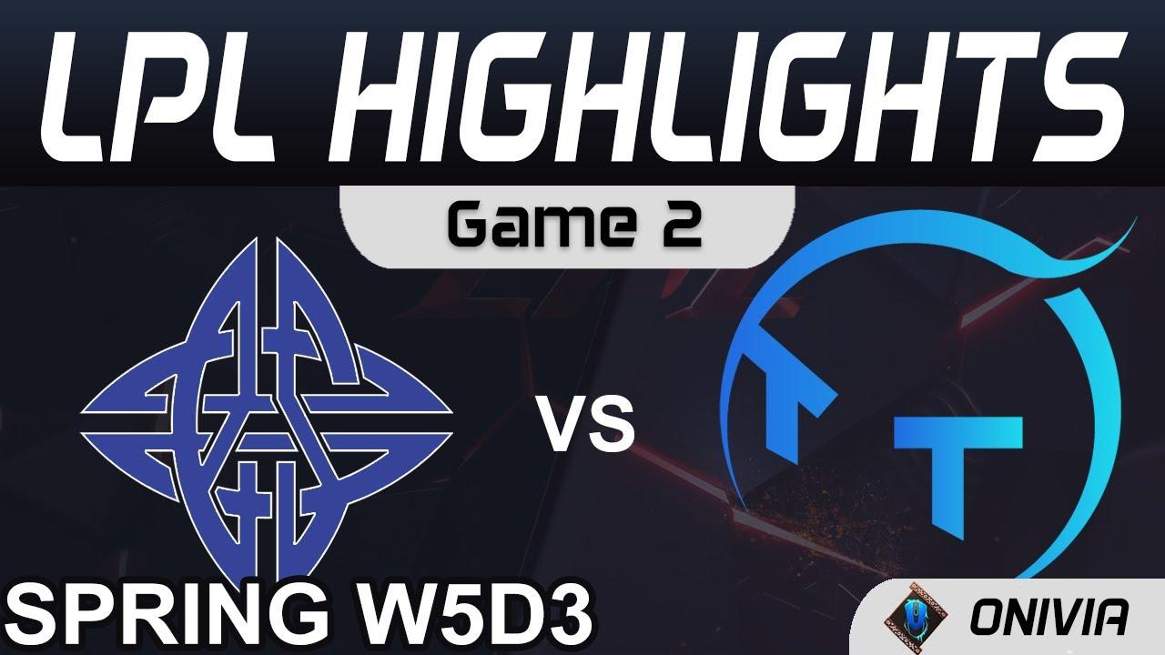 ES vs TT Highlights Game 2 LPL Spring Season 2021 W5D3 eStar Gaming vs ThunderTalk Gaming by Onivia thumbnail