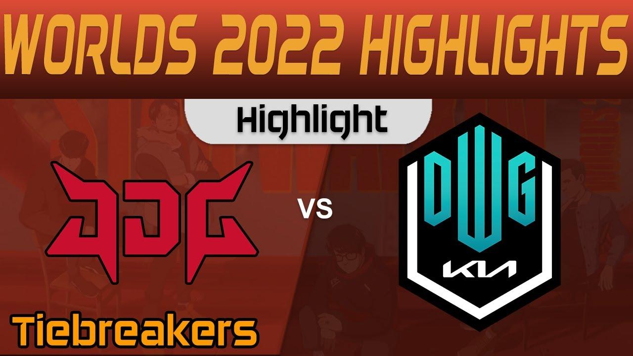 JDG vs DK Highlights Tiebreakers Group Stage Worlds 2022 JD Gaming vs DWG KIA by Onivia thumbnail