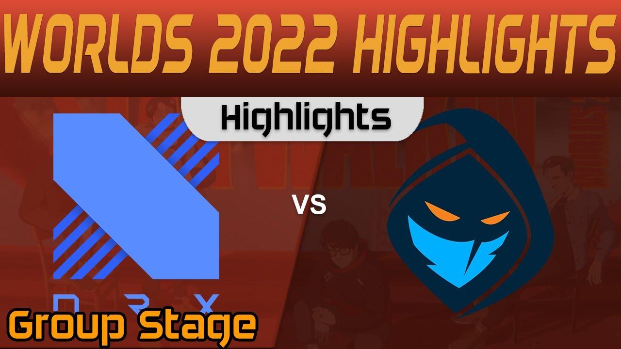 DRX vs RGE Highlights Group Stage Worlds 2022 Dragonx vs Rogue by Onivia thumbnail