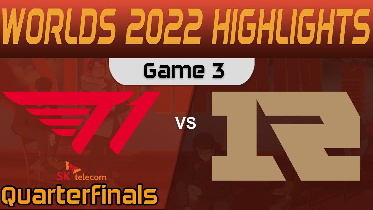 T1 vs RNG Highlights Game 3 Quarterfinals Worlds 2022 T1 vs Royal Never Give Up by Onivia thumbnail