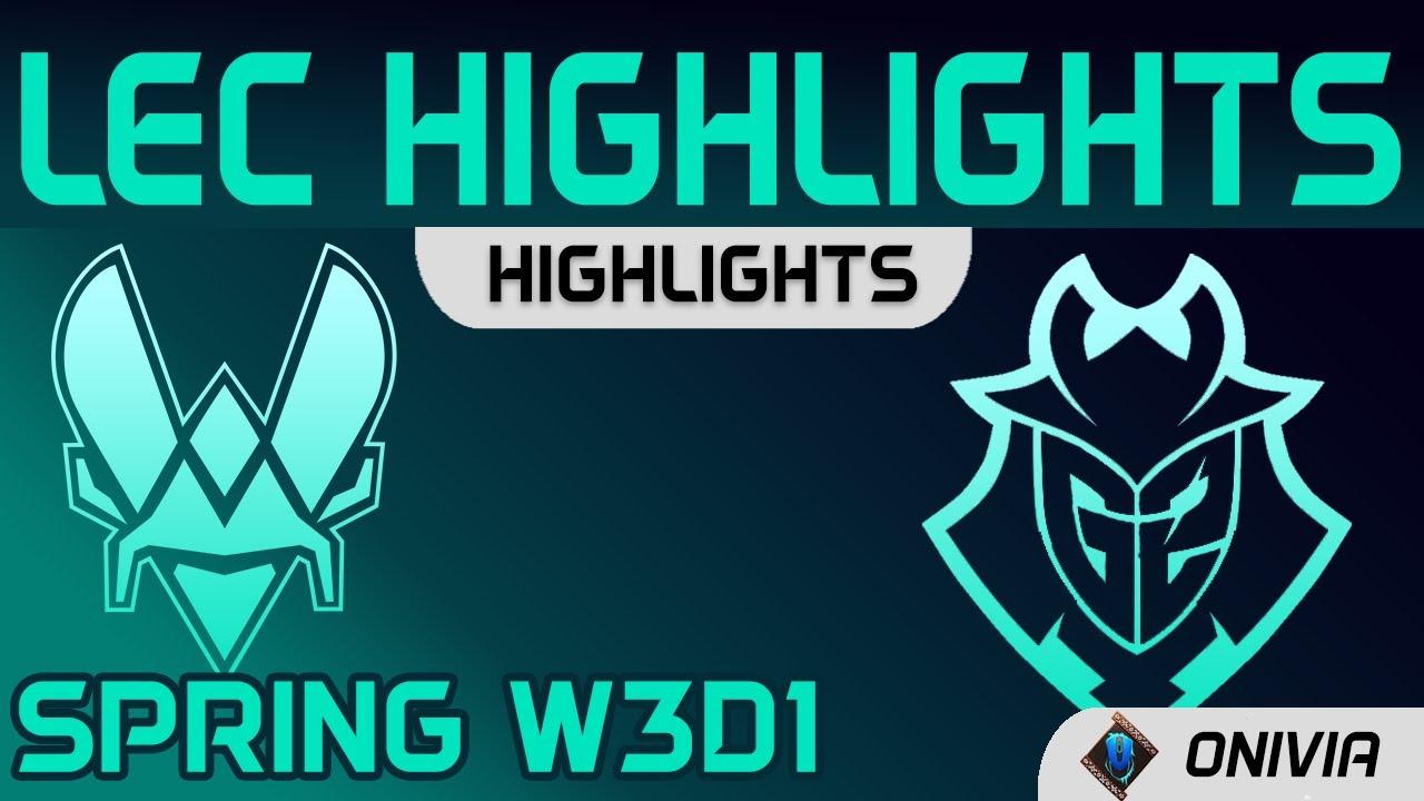 VIT vs G2 Highlights LEC Spring Season 2021 W3D1 Team Vitality vs G2 Esports by Onivia thumbnail