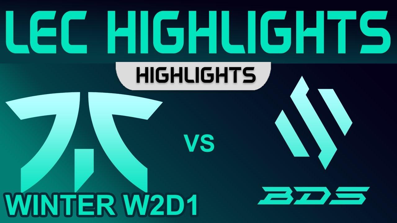 FNC vs BDS Highlights LEC Winter Season 2023 W2D1 Fnatic vs Team BDS by Onivia thumbnail