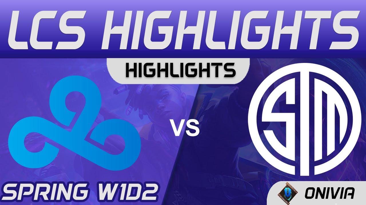 C9 vs TSM Highlights LCS Spring Season 2021 W1D2 Cloud9 vs Team SoloMid by Onivia thumbnail