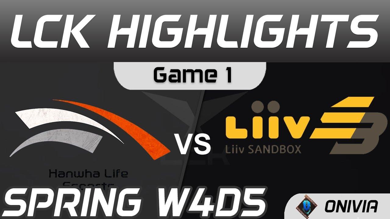 HLE vs LSB Highlights Game 1 Spring Season 2021 W4D5 Hanwha Life Esports vs Liiv SANDBOX by Onivia thumbnail