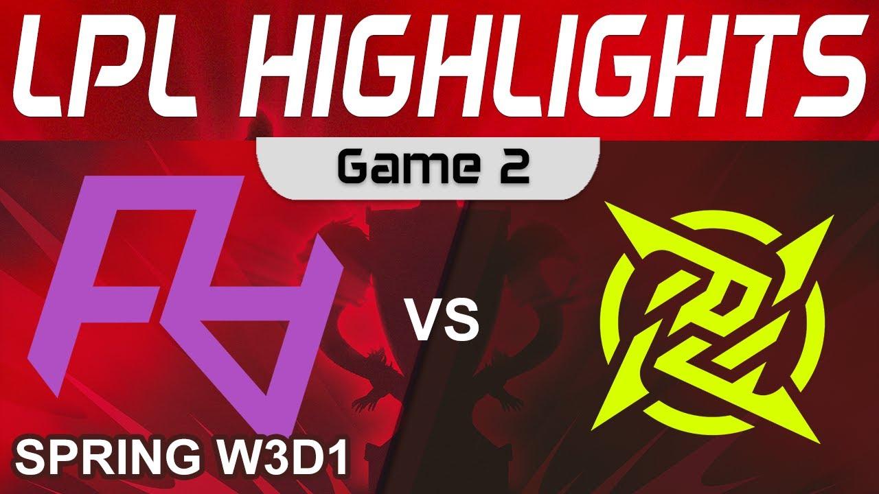 RA vs NIP Highlights Game 2 LPL Spring Season 2023 W3D1 Rare Atom vs Ninjas In Pyjamas by Onivia thumbnail