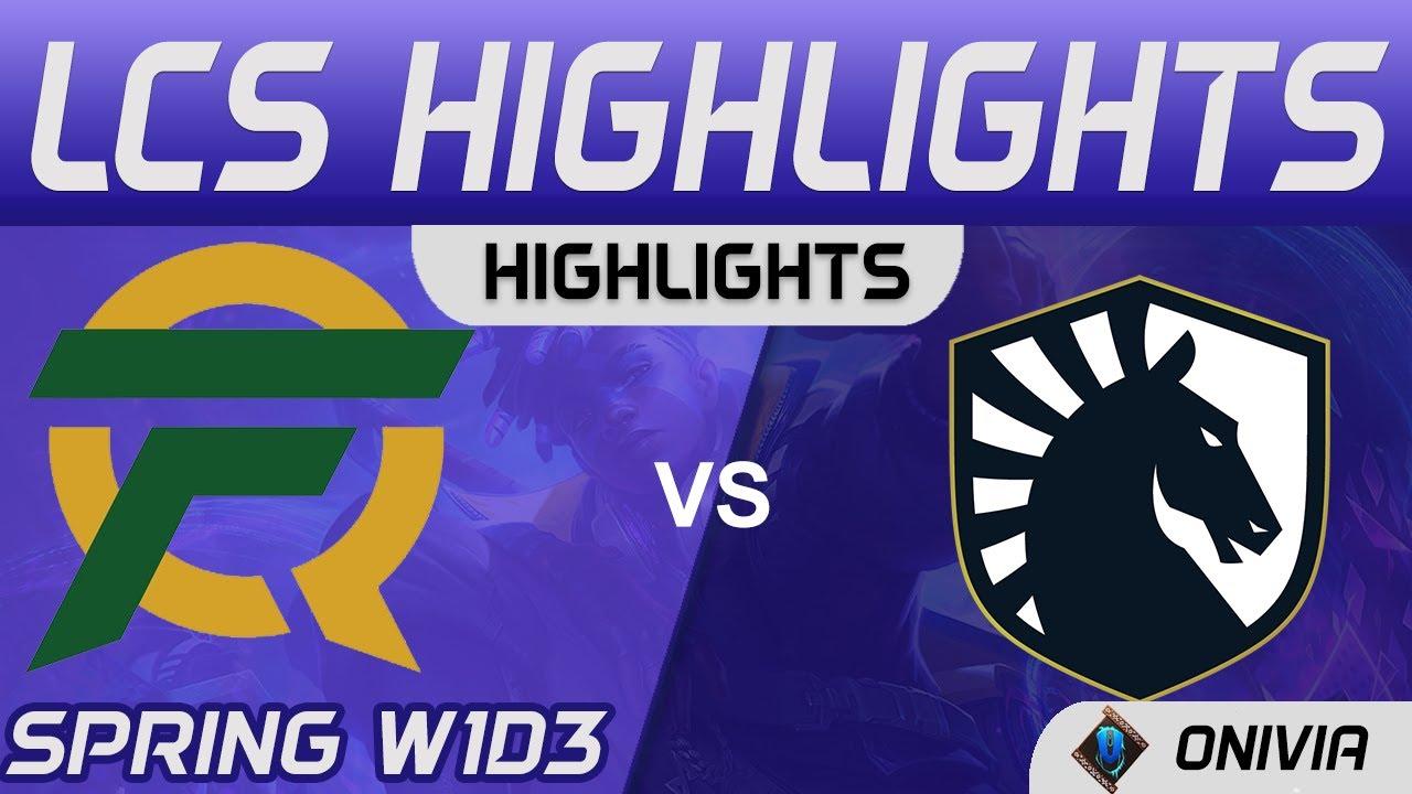 FLY vs TL Highlights LCS Spring Season 2021 W1D3 FlyQuest vs Team Liquid by Onivia thumbnail