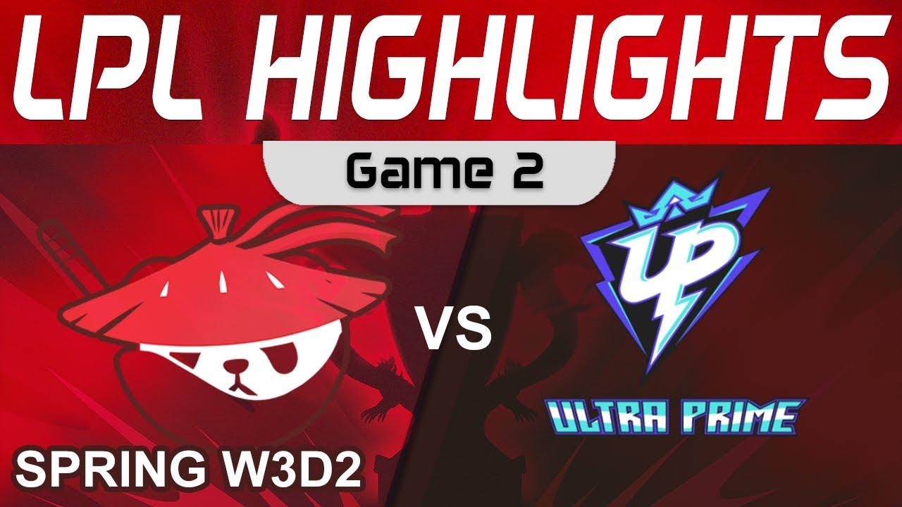 AL vs UP Highlights Game 2 LPL Spring Season 2023 W3D2 Anyone's Legend vs Ultra Prime by Onivia thumbnail