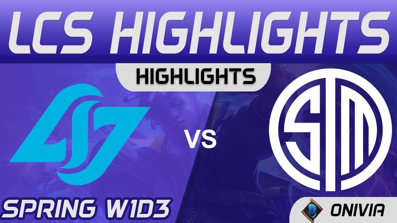 CLG vs TSM Highlights LCS Spring Season 2021 W1D3 Counter Logic Gaming vs Team SoloMid by Onivia thumbnail