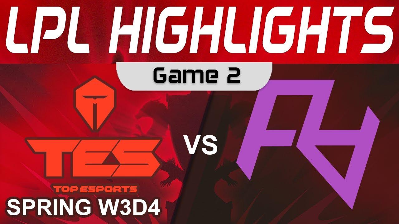 TES vs RA Highlights Game 2 LPL Spring Season 2023 W3D4 Top Esports vs Rare Atom by Onivia thumbnail