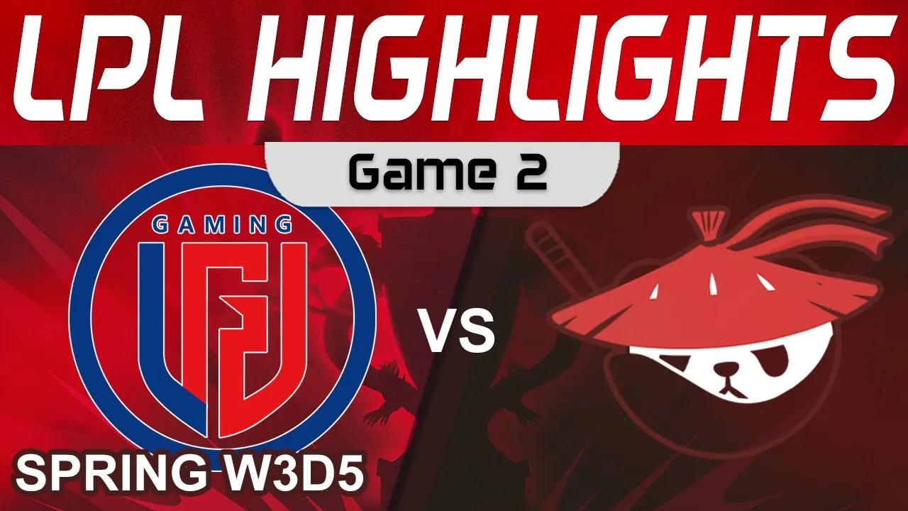 LGD vs AL Highlights Game 2 LPL Spring Season 2023 W3D5 LGD Gaming vs Anyone's Legend by Onivia thumbnail