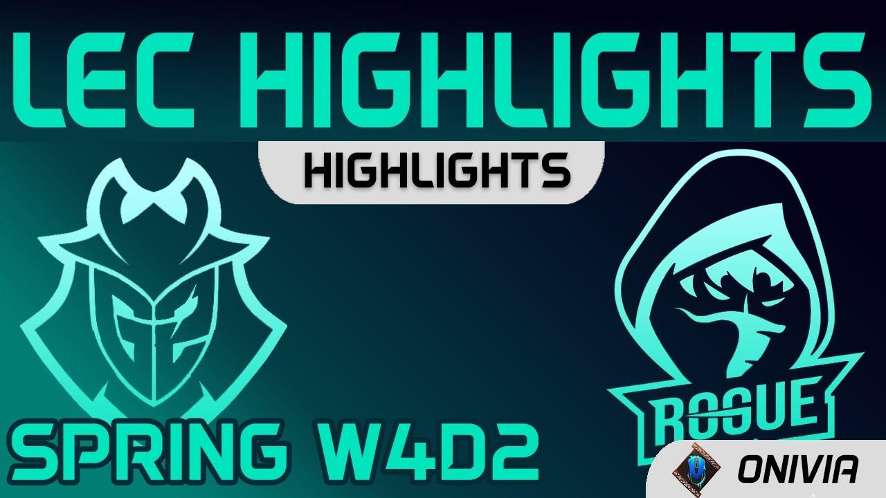 G2 vs RGE Highlights LEC Spring Season 2021 W4D2 G2 Esports vs Rogue by Onivia thumbnail