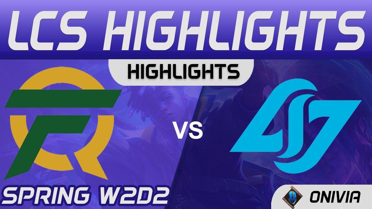 FLY vs CLG Highlights LCS Spring Season 2021 W2D2 FlyQuest vs Counter Logic Gaming by Onivia thumbnail