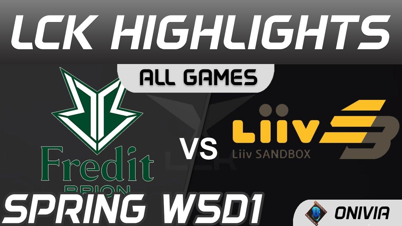 BRO vs LSB Highlights ALL GAMES Spring Season 2021 W5D1 Fredit BRION vs Liiv SANDBOX Onivia thumbnail