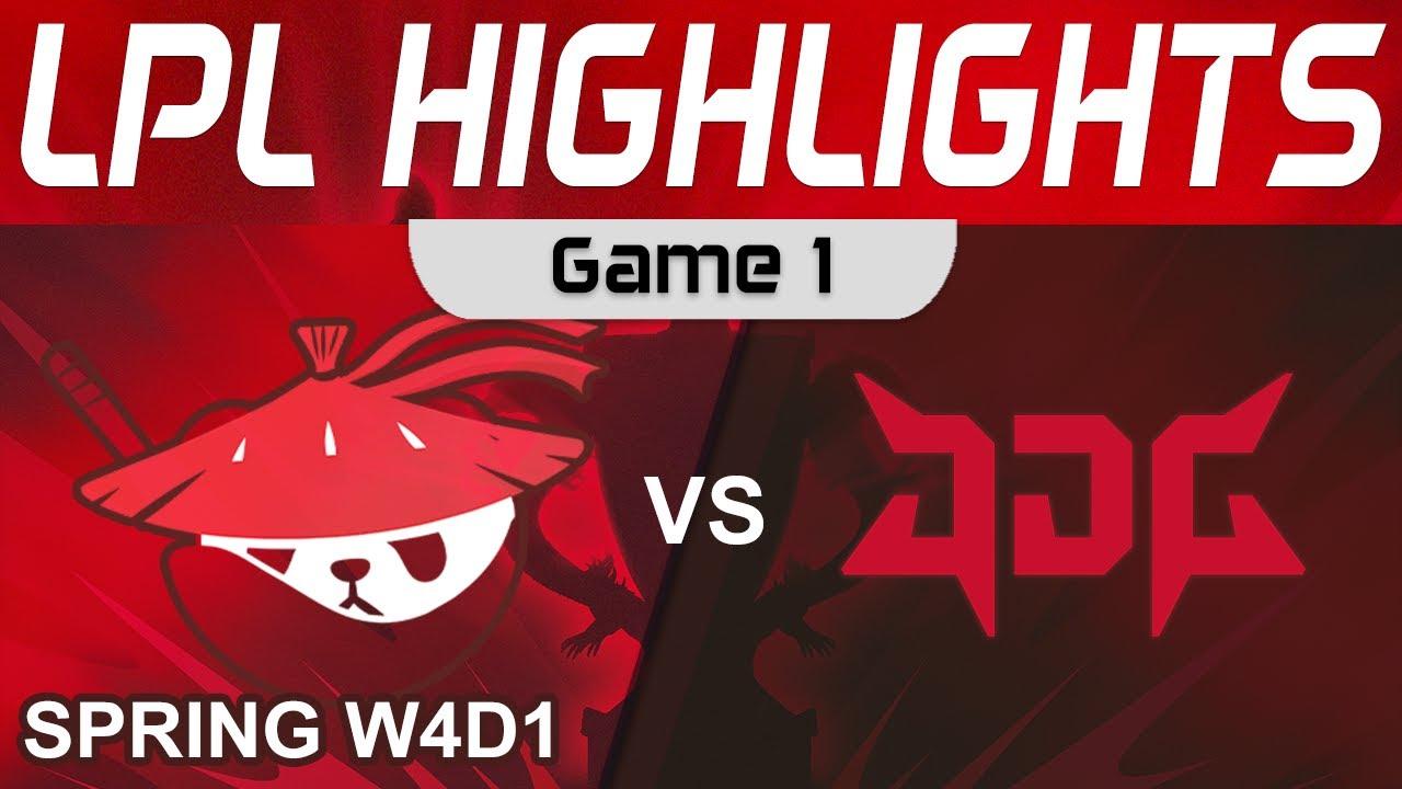 AL vs JDG Highlights Game 1 LPL Spring Season 2023 W4D1 Anyone's Legend vs JD Gaming by Onivia thumbnail