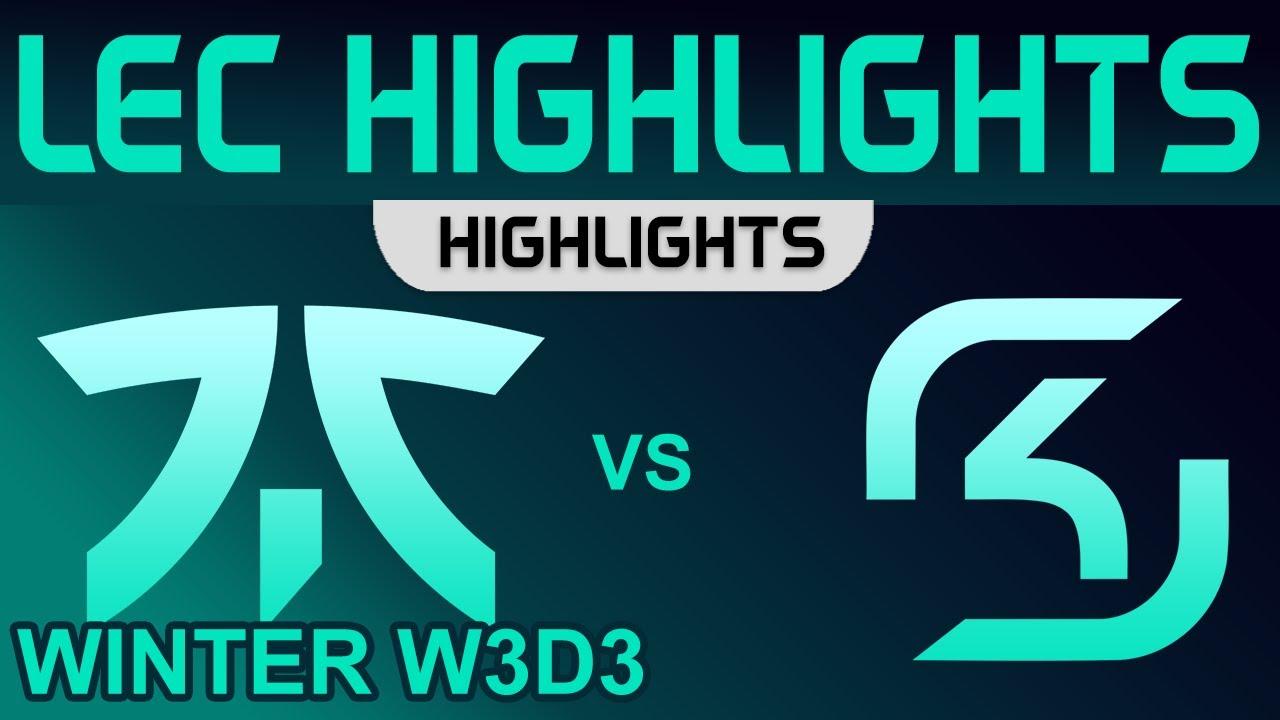 FNC vs SK Highlights LEC Winter Season 2023 W3D3 Fnatic vs SK Gaming by Onivia thumbnail