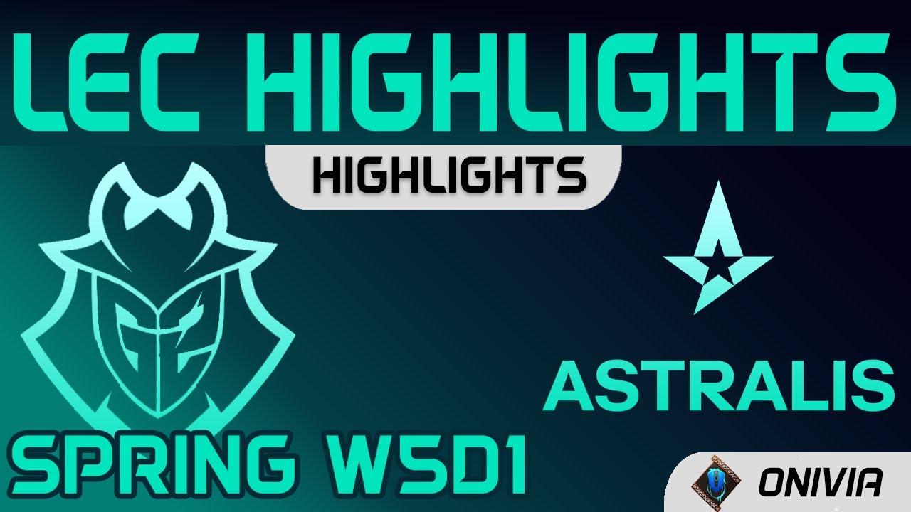 G2 vs AST Highlights LEC Spring Season 2021 W5D1 G2 Esports vs Astralis by Onivia thumbnail