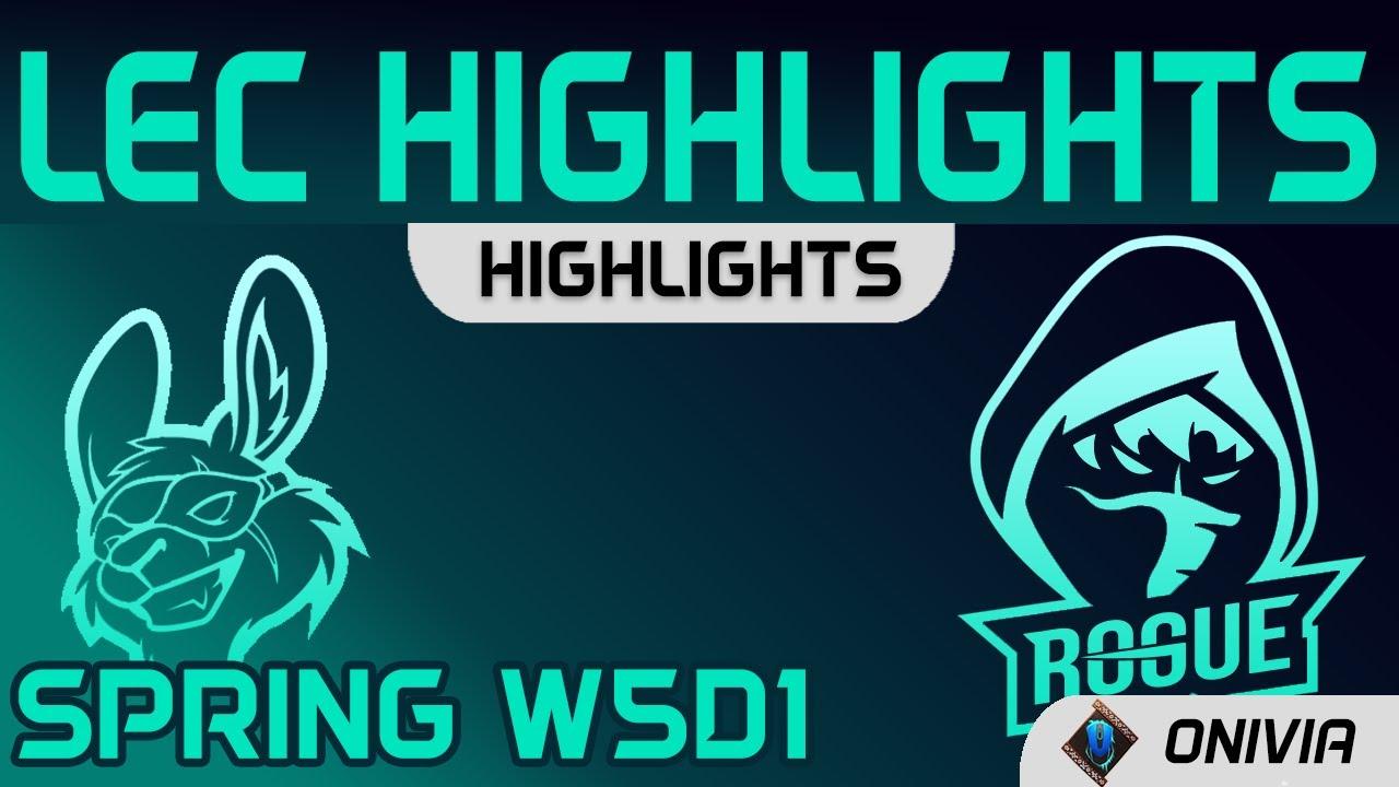 MSF vs RGE Highlights LEC Spring Season 2021 W5D1 Misfits Gaming vs Rogue by Onivia thumbnail