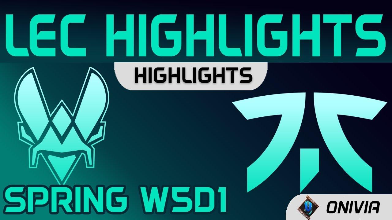 VIT vs FNC Highlights LEC Spring Season 2021 W5D1 Team Vitality vs Fnatic by Onivia thumbnail