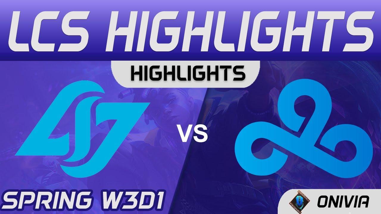 CLG vs C9 Highlights LCS Spring Season 2021 W3D1 Counter Logic Gaming vs Cloud9 by Onivia thumbnail