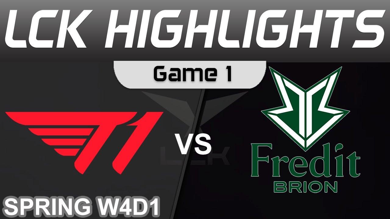 T1 vs BRO Highlights Game 1 LCK Spring Season 2023 W4D1 T1 vs BRION by Onivia thumbnail