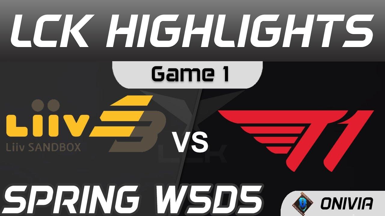 LSB vs T1 Highlights Game 1 Spring Season 2021 W5D5 Liiv SANDBOX vs T1 Onivia thumbnail