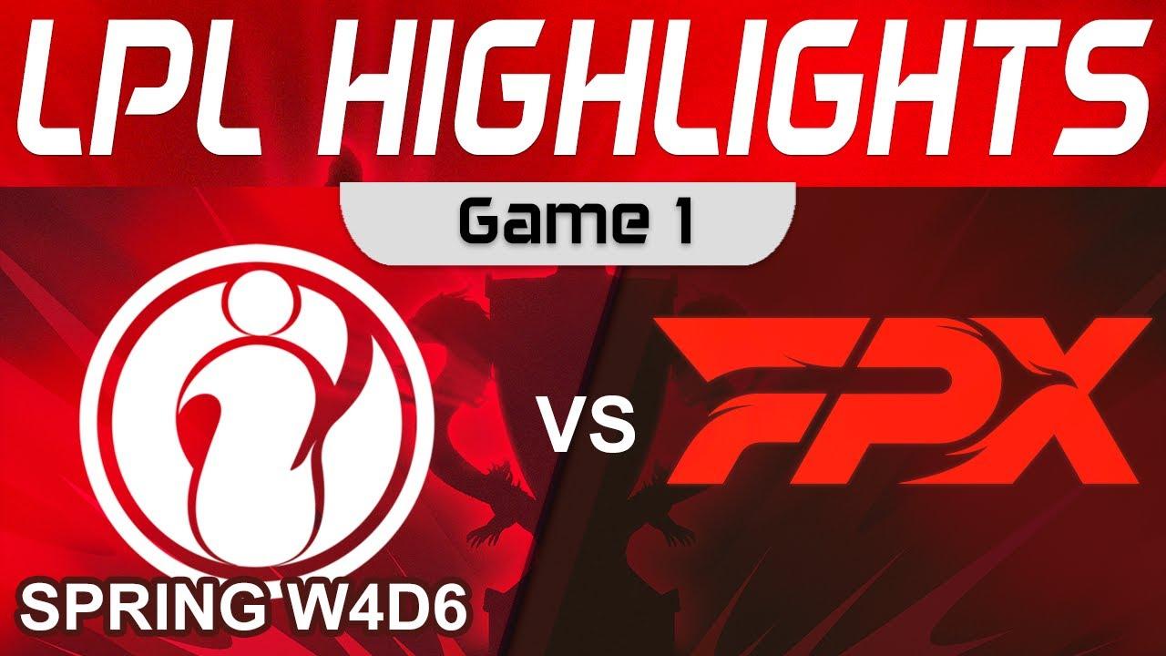 IG vs FPX Highlights Game 1 LPL Spring Season 2023 W4D6 Invictus Gaming vs FunPlus Phoenix by Onivia thumbnail