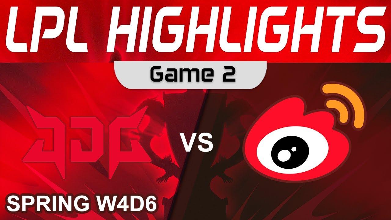 JDG vs WBG Highlights Game 2 LPL Spring Season 2023 W4D6 JD Gaming vs Weibo Gaming by Onivia thumbnail