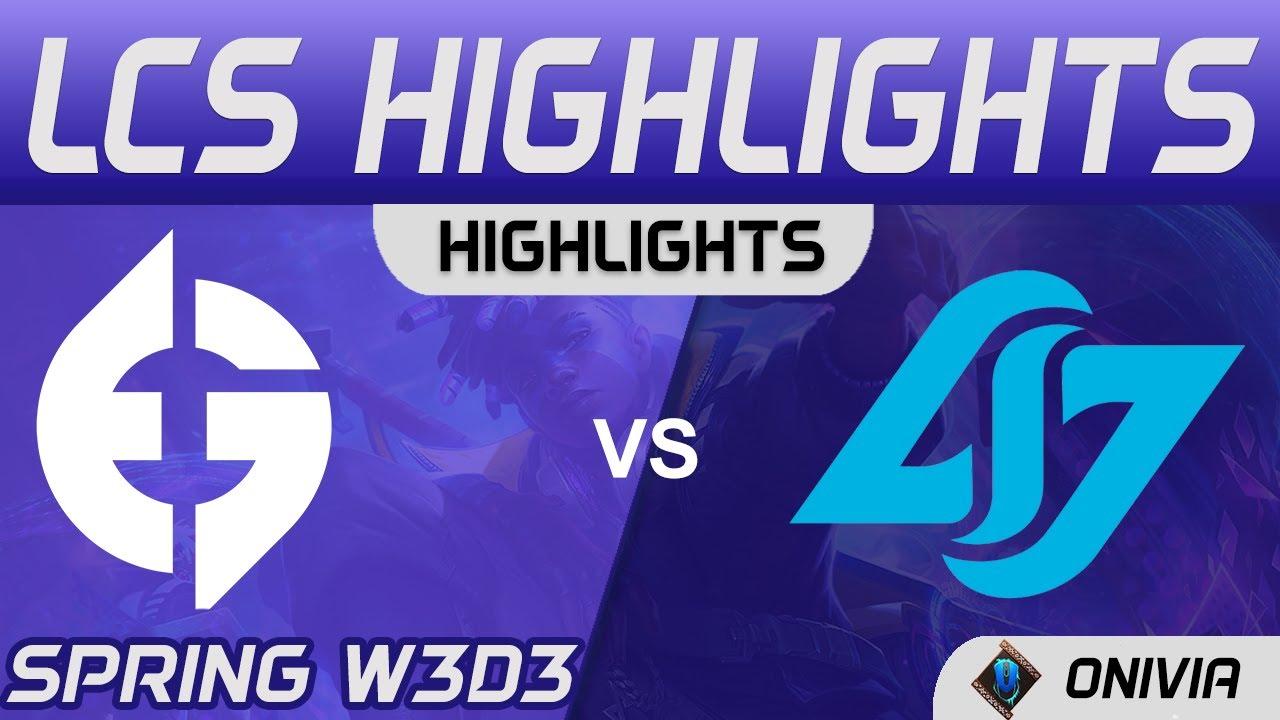 EG vs CLG Highlights LCS Spring Season 2021 W3D3 Evil Geniuses vs Counter Logic Gaming by Onivia thumbnail