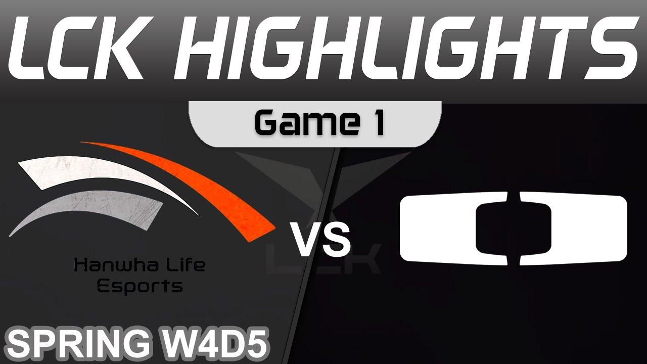 HLE vs DK Highlights Game 1 LCK Spring Season 2023 W4D5 Hanwha Life Esports vs Dplus KIA by Onivia thumbnail