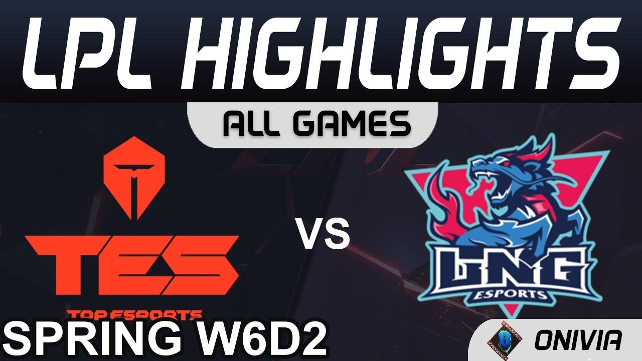 TES vs LNG Highlights ALL GAMES LPL Spring Season 2021 W6D2 Top Esports vs LNG Esports by Onivia thumbnail