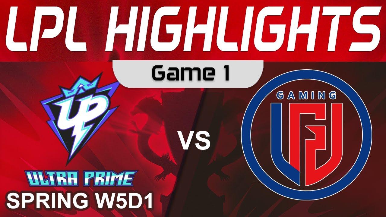 (Two Pentakills!!) UP vs LGD Highlights Game 1 LPL Spring Season 2023 W5D1 Ultra Prime vs LGD Gaming thumbnail