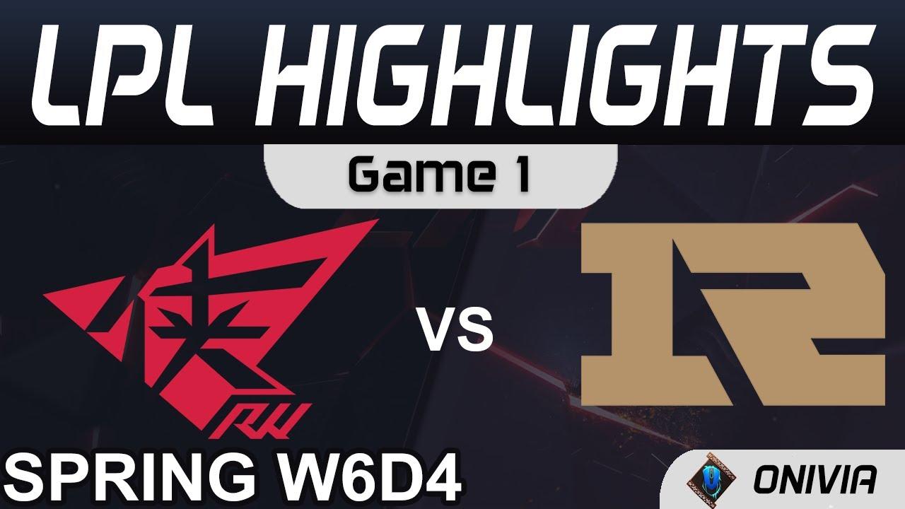 RW vs RNG Highlights Game 1 LPL Spring Season 2021 W6D4 Rogue Warriors vs Royal Never Give Up by Oni thumbnail